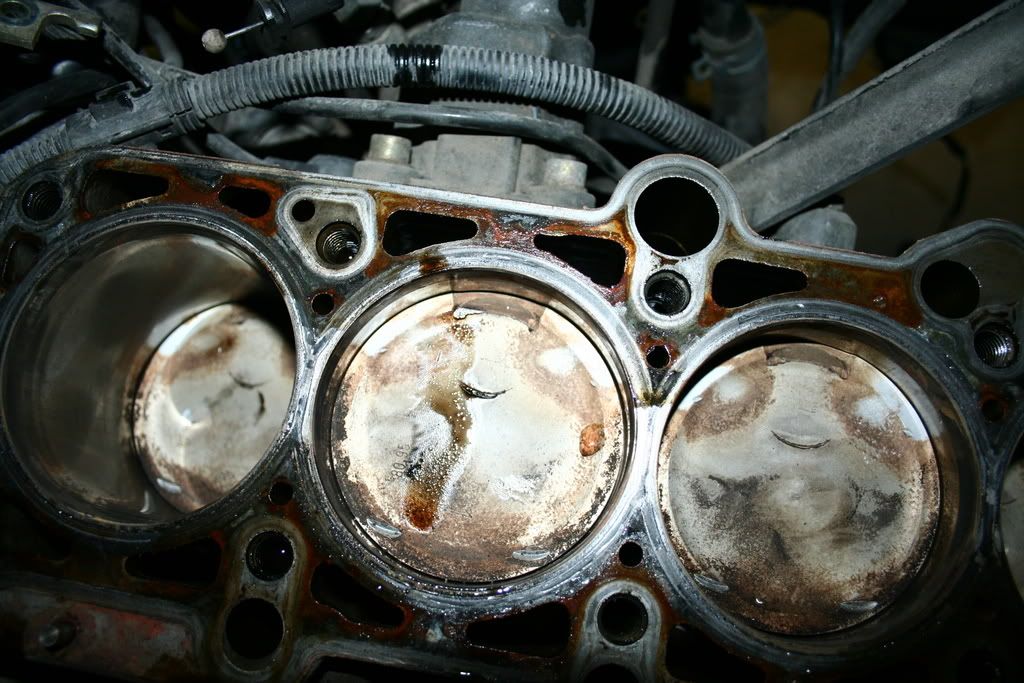 timing belt stretched and bent valves...